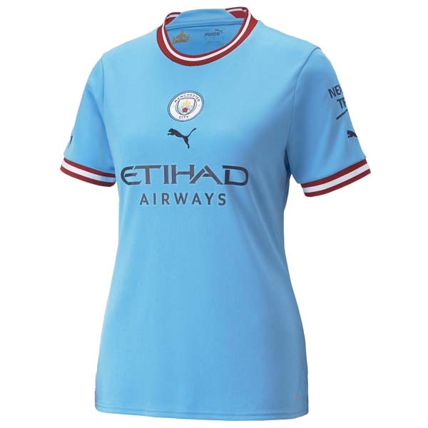 Camiseta Manchester City 1ª Mujer 2022/23